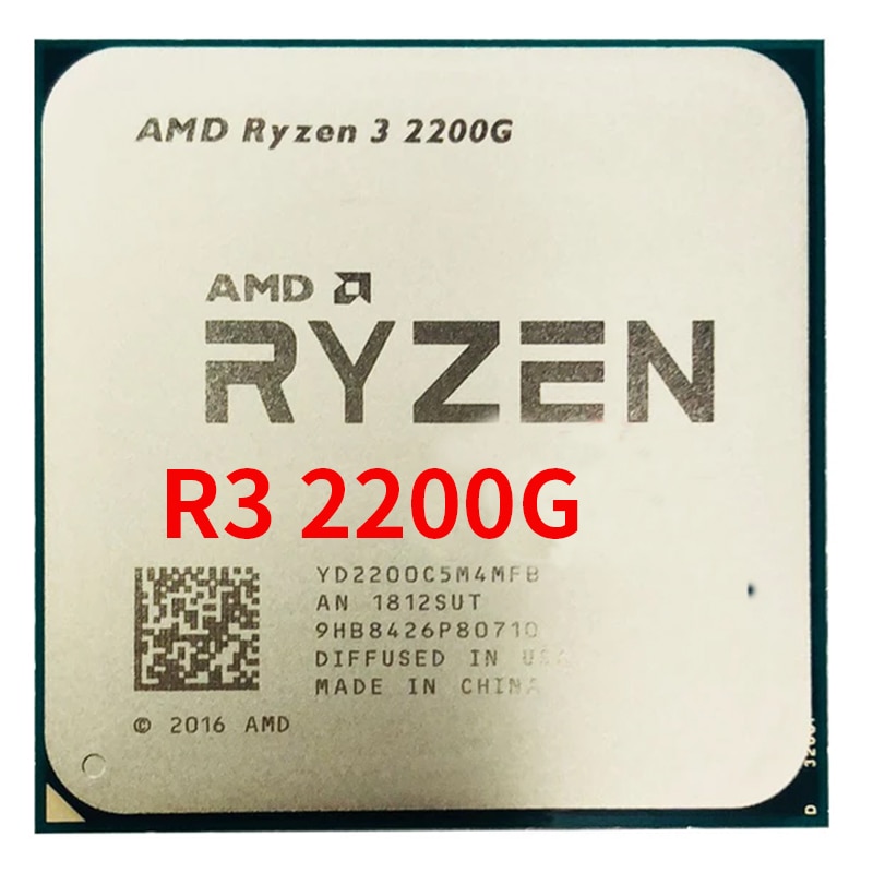 AMD Ryzen 3 2200G R3 2200G R3 2200G 3.5 GHz  ھ ..